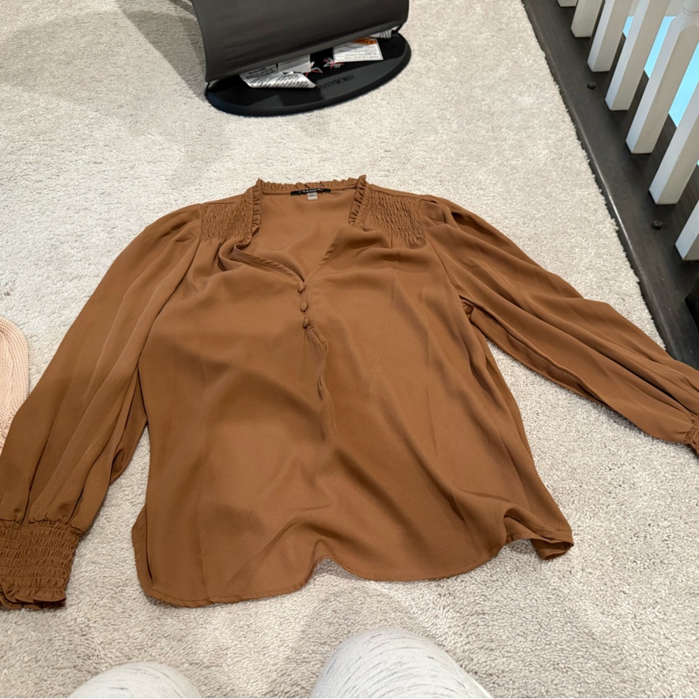 Tahari Brown Women's Top